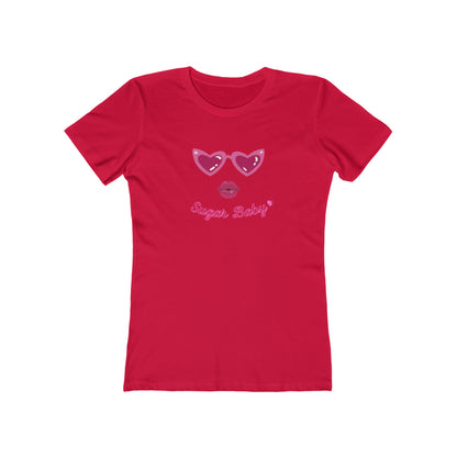 "Sugar Baby" 100% Cotton Women's Boyfriend T-Shirt