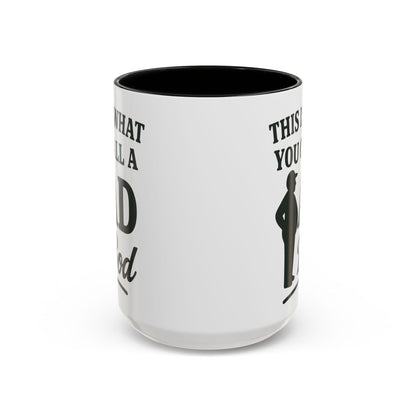 "This is What You Call a Dad Bod" Accent Coffee Mug, 11oz and 15 Oz