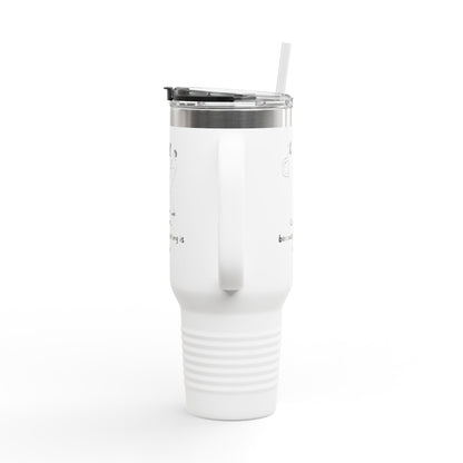 Travel Mug: Adulting Is Hard Insulated - 40oz