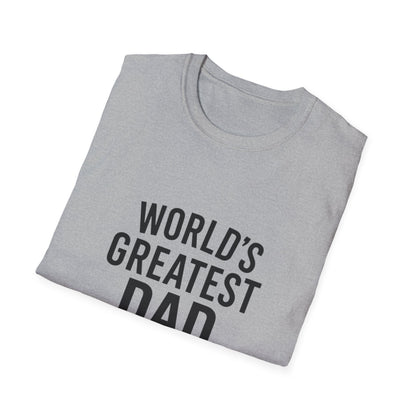Vintage World's Greatest Dad Est 1970 Softstyle T-Shirt