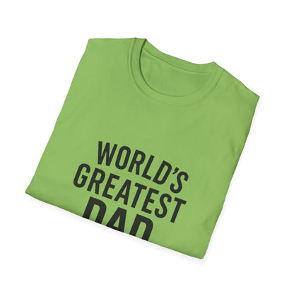 Vintage World's Greatest Dad Est 1975 Softstyle T-Shirt