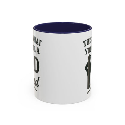 "This is What You Call a Dad Bod" Accent Coffee Mug, 11oz and 15 Oz