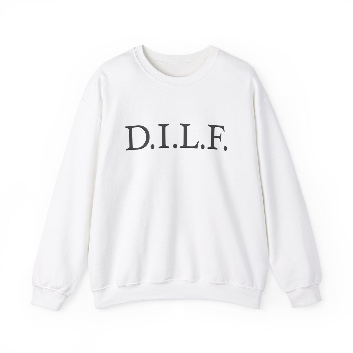 "D.I.L.F". Heavy Blend™ Men's Crewneck Sweatshirt