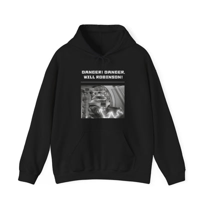 "Danger! Danger Will Robinson!" Heavy Blend™ Hoodie Sweatshirt (Unisex)