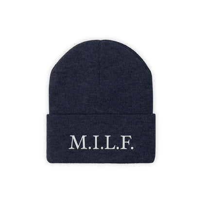 Women's "M.I.L.F." Knit Beanie