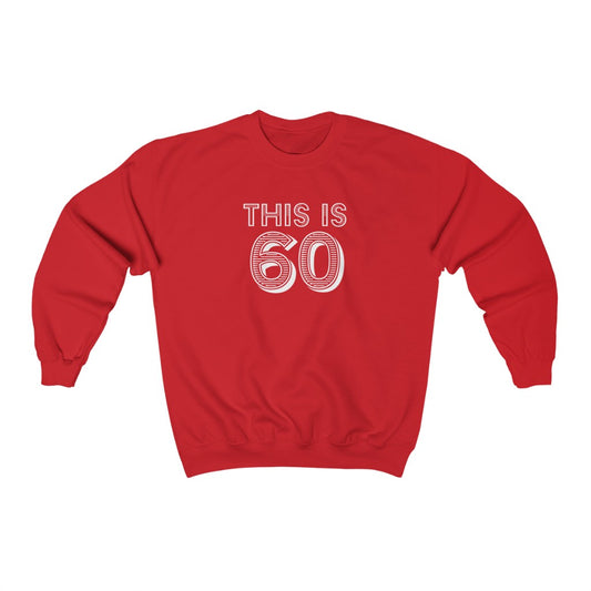 "This is 60" Heavy Blend™ Crewneck Sweatshirt (Unisex)