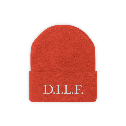 Men's "D.I.L.F." Knit Beanie