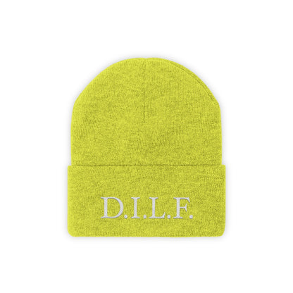 Men's "D.I.L.F." Knit Beanie