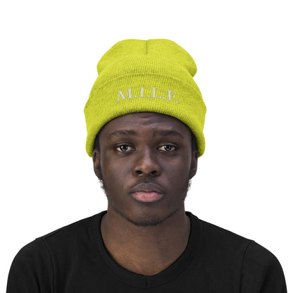 Women's "M.I.L.F." Knit Beanie
