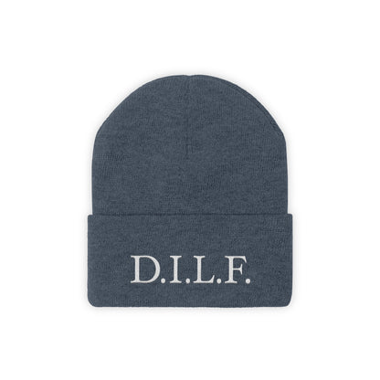 Men's "D.I.L.F." Knit Beanie
