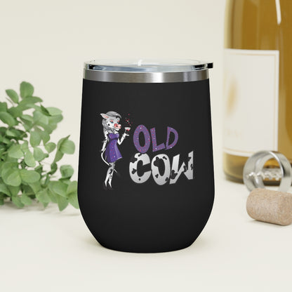 Old Cow 12oz Insulated Wine Tumbler (Featuring The Old Cow)