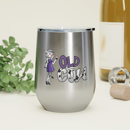Old Cow 12oz Insulated Wine Tumbler (Featuring The Old Cow)