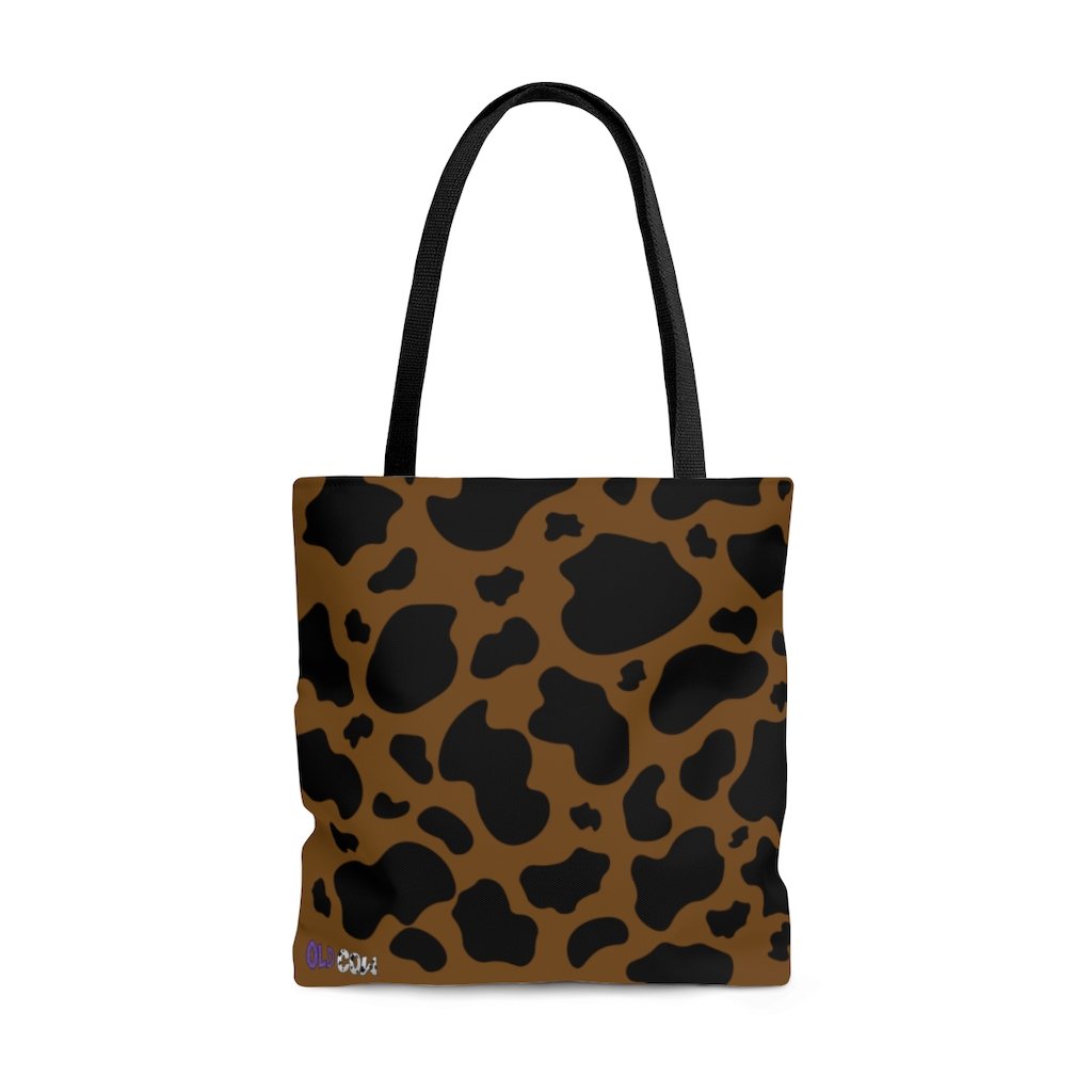 Cow Print Tote Bag