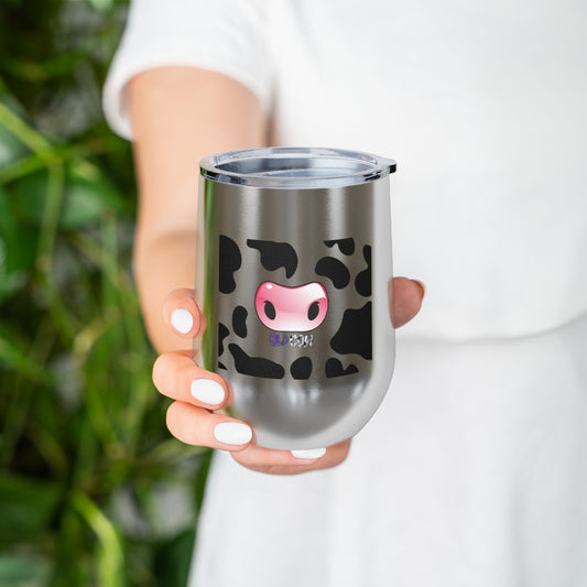 Cow Nose 12oz Insulated Wine Tumbler