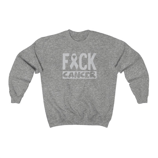 "Fuck Cancer" Heavy Blend™ Crewneck Sweatshirt (Unisex)
