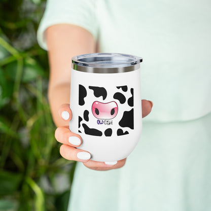 Cow Nose 12oz Insulated Wine Tumbler