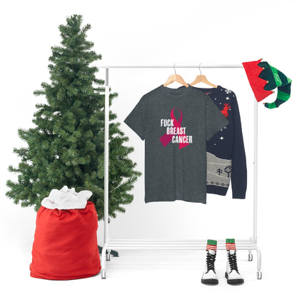 "F*** Breast Cancer" 100% Cotton T-Shirt (Unisex)