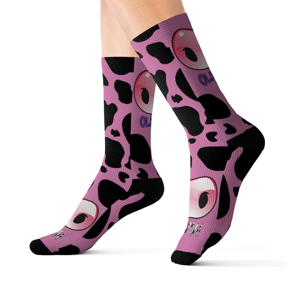 Cow Nose Tube Socks (Women's)