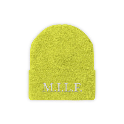 Women's "M.I.L.F." Knit Beanie