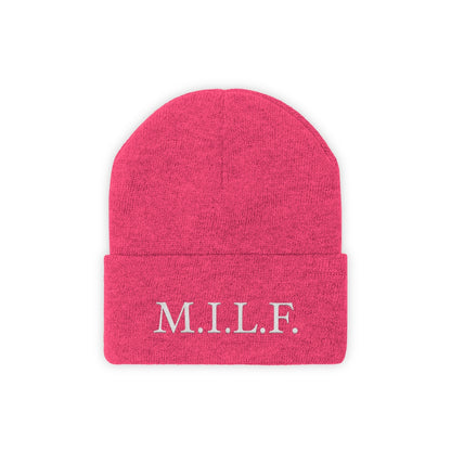 Women's "M.I.L.F." Knit Beanie
