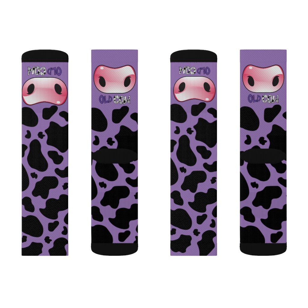 Cow Nose Tube Socks (Women's)