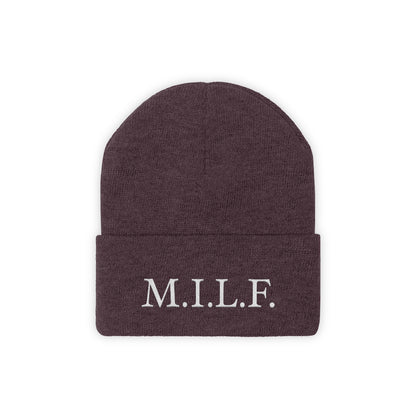 Women's "M.I.L.F." Knit Beanie