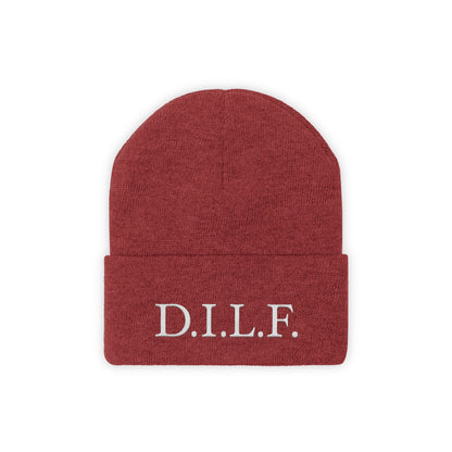 Men's "D.I.L.F." Knit Beanie