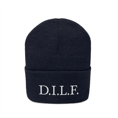 Men's "D.I.L.F." Knit Beanie