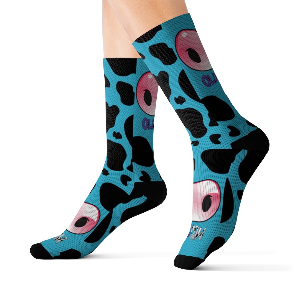 Cow Nose Tube Socks (Women's)