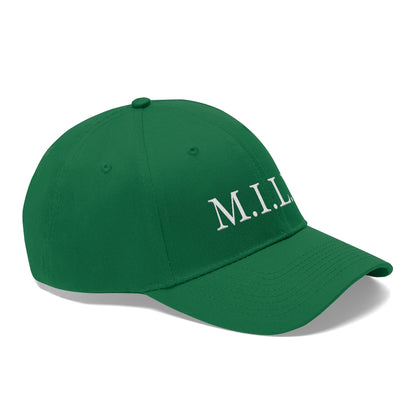 Women's 100% Cotton Embroidery "M.I.L.F." Twill Hat