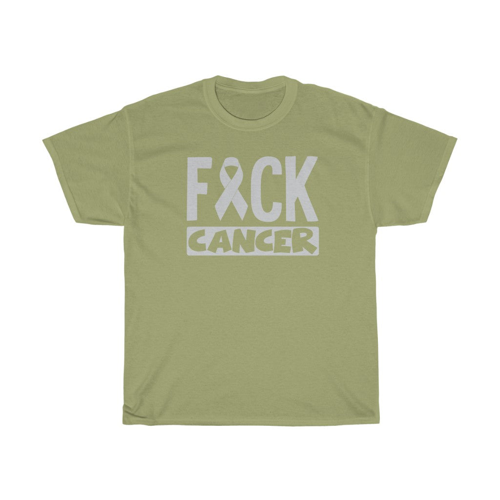 "Fuck Cancer" 100% Cotton T-Shirt (Unisex)