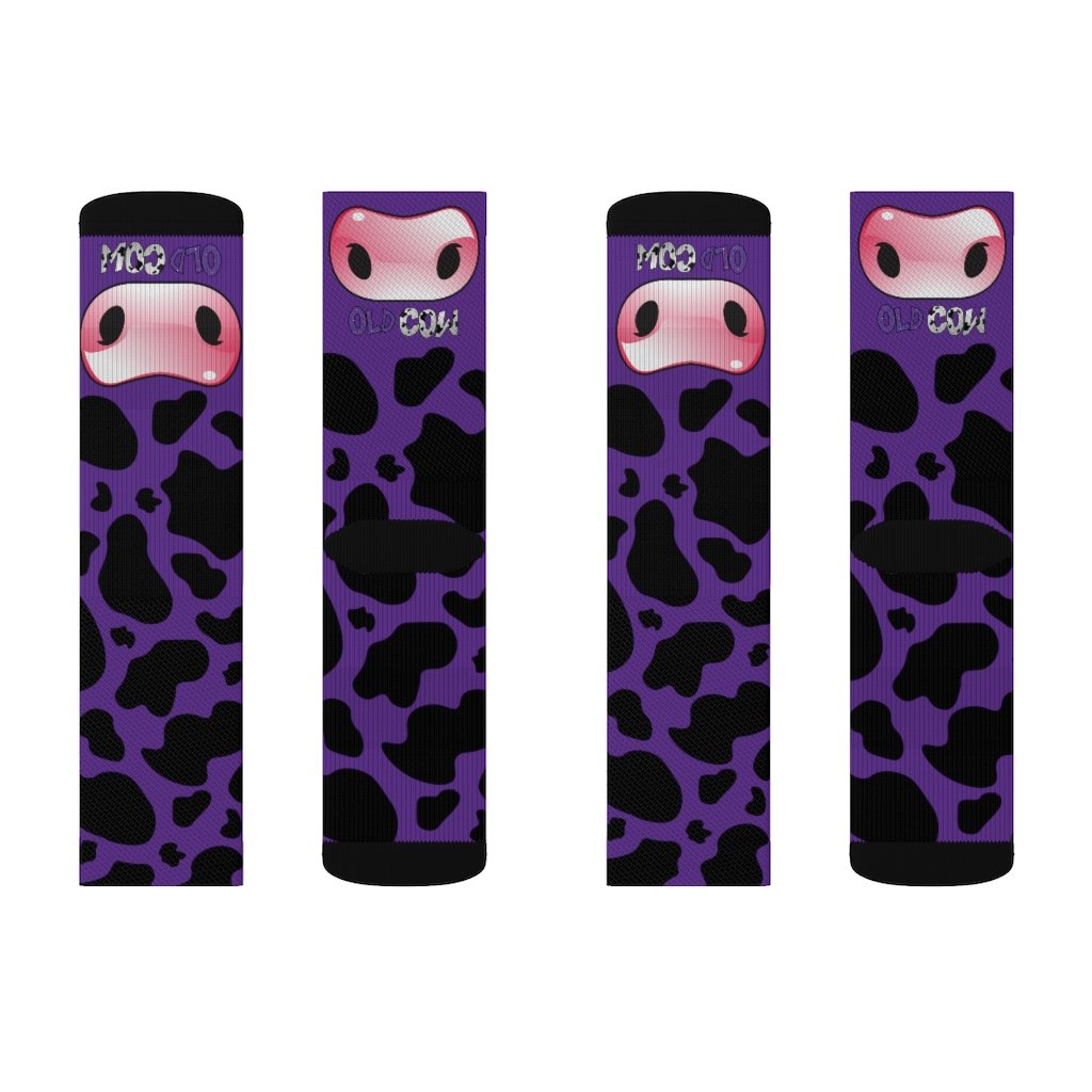 Cow Nose Tube Socks (Women's)