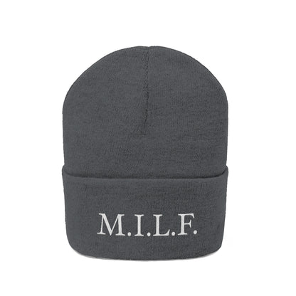 Women's "M.I.L.F." Knit Beanie