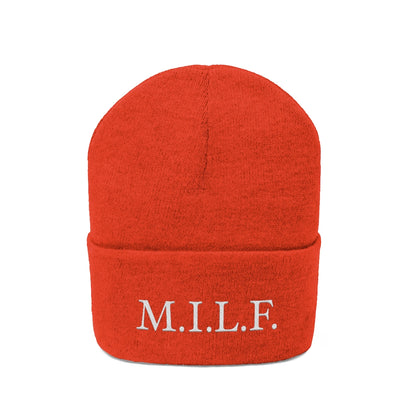 Women's "M.I.L.F." Knit Beanie