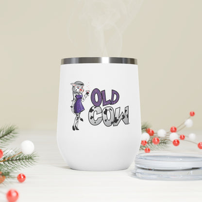 Old Cow 12oz Insulated Wine Tumbler (Featuring The Old Cow)