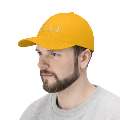 Women's 100% Cotton Embroidery "M.I.L.F." Twill Hat