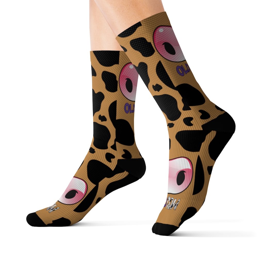 Cow Nose Tube Socks (Women's)