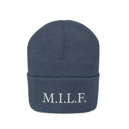 Women's "M.I.L.F." Knit Beanie