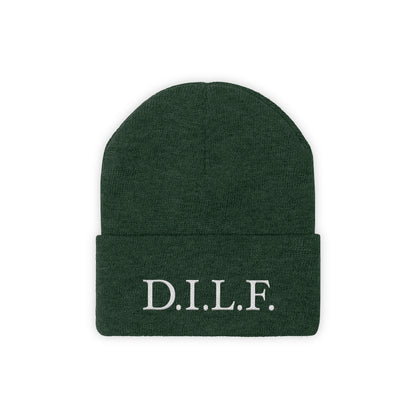 Men's "D.I.L.F." Knit Beanie