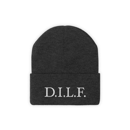Men's "D.I.L.F." Knit Beanie