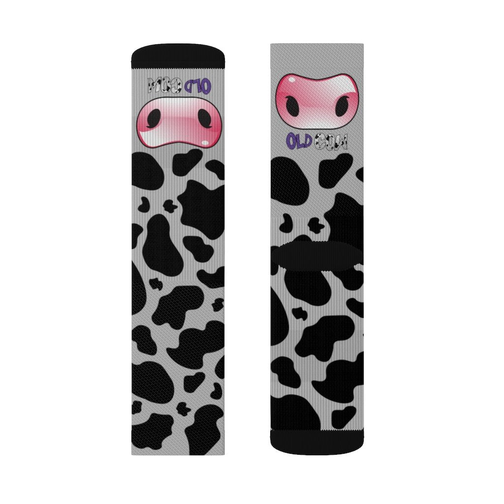 Cow Nose Tube Socks (Women's)