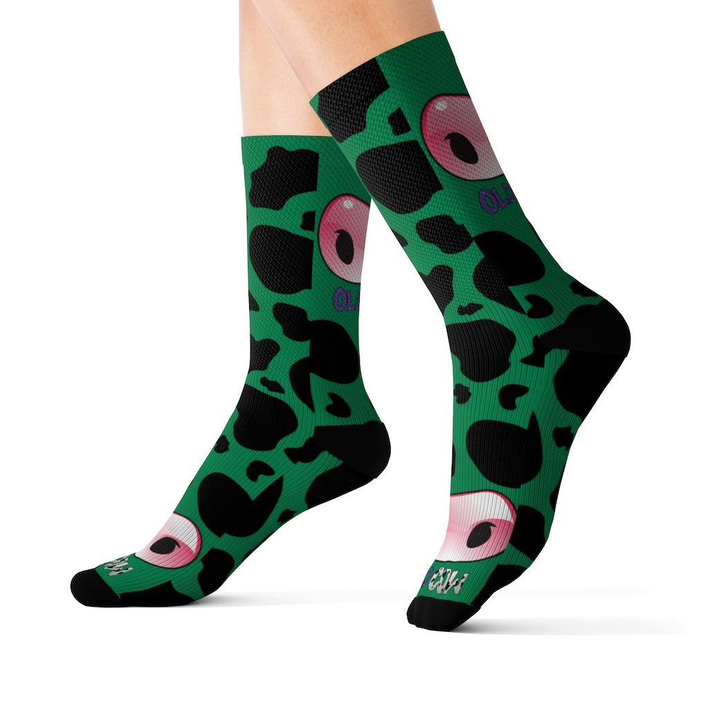 Cow Nose Tube Socks (Women's)
