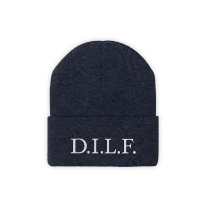 Men's "D.I.L.F." Knit Beanie