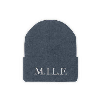 Women's "M.I.L.F." Knit Beanie