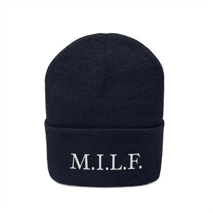 Women's "M.I.L.F." Knit Beanie