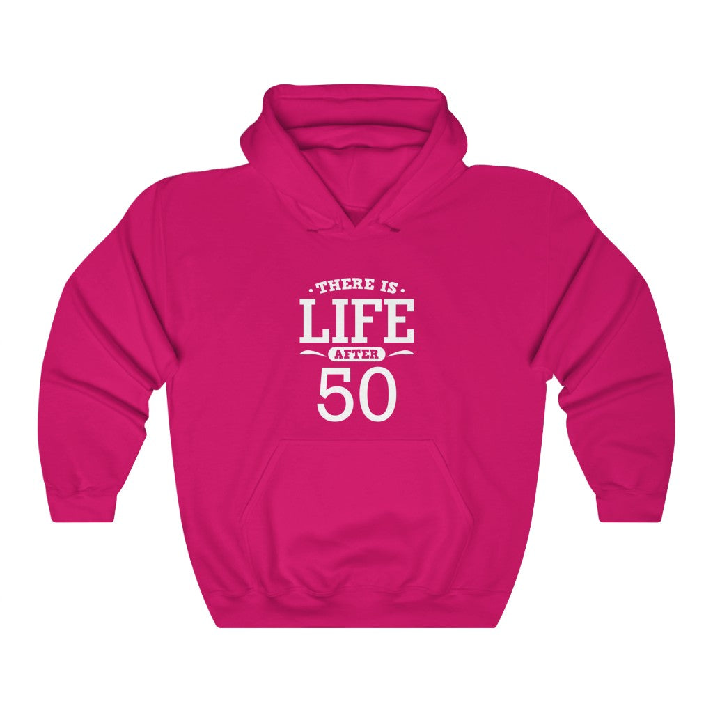 "There Is Life After 50"  Heavy Blend™ Hoodie Sweatshirt (Unisex)