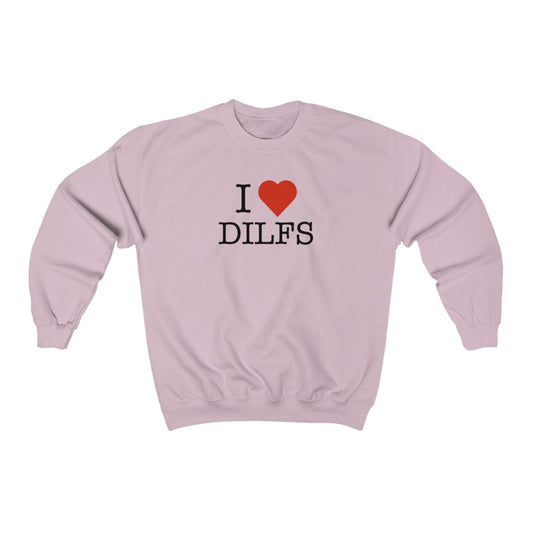 "I Love DILFS" Heavy Blend™ Crewneck Sweatshirt