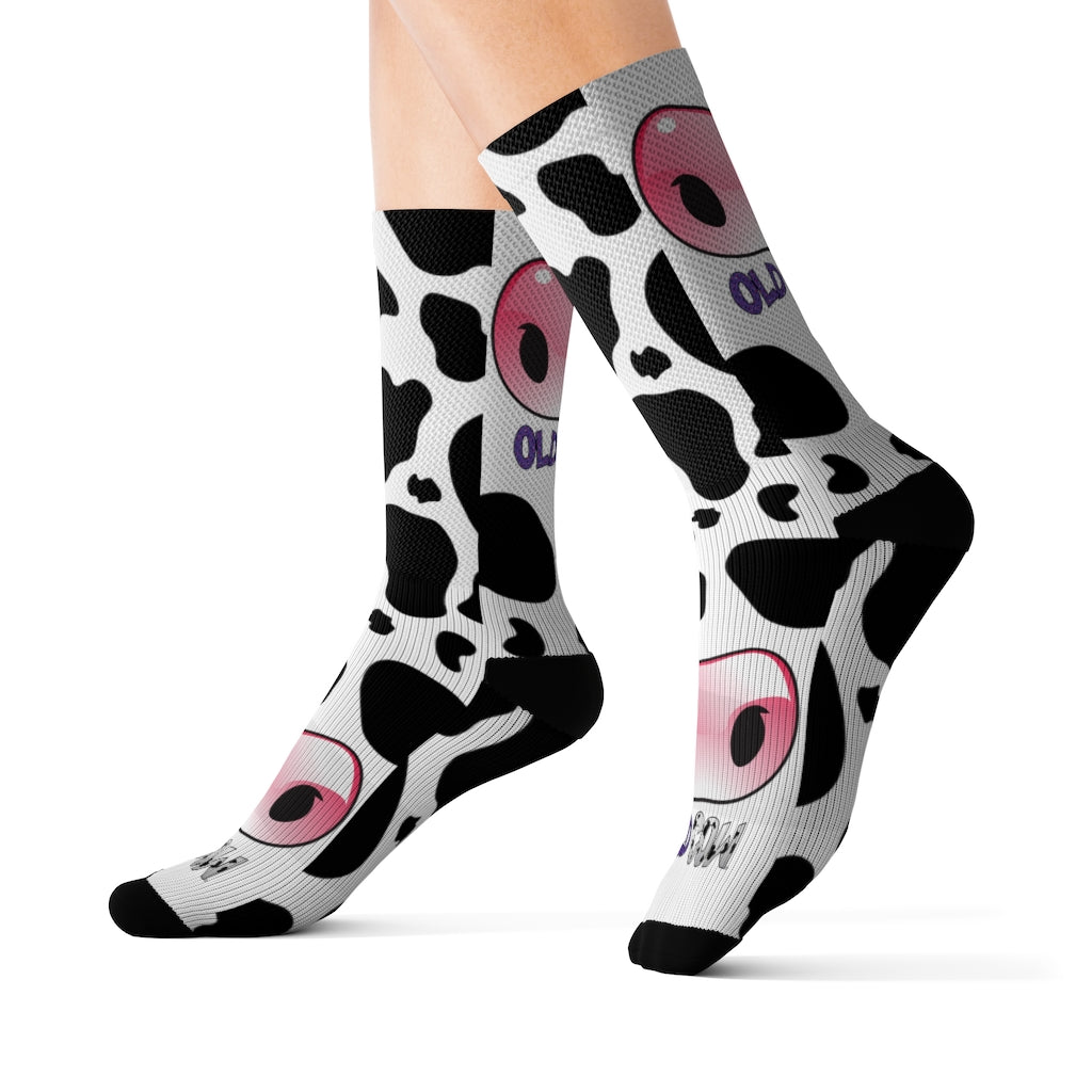Cow Nose Tube Socks (Women's)