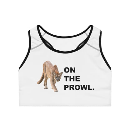 "On The Prowl" Sports Bra