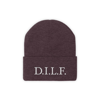Men's "D.I.L.F." Knit Beanie